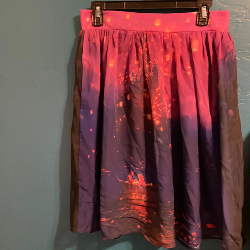 Disney tangled mid length skirt